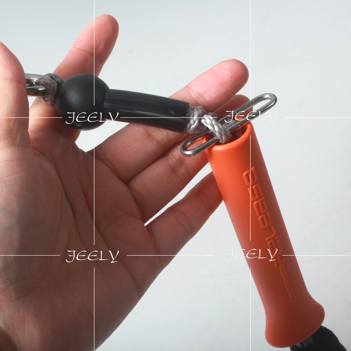 Trela ​​de segurança de kitesurf kitesurf 90cm cor laranja