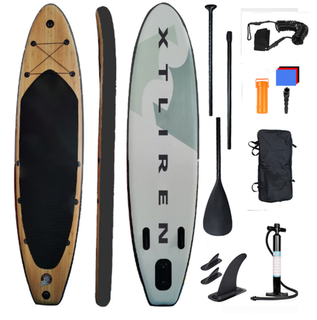 Placa de SUP de PVC de camada dupla bomba inflável stand up paddle board